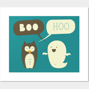 Boo Hoo Posters and Art